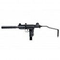 Pistolet Umarex IWI mini Uzi CO2 calibre 4.5 BBs 2,7 Joules + silencieux 