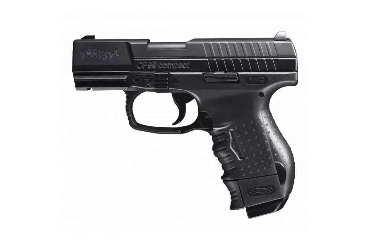 Pistolet Umarex Walther CP99 Compact CO2 calibre 4.5 mm BBs 2 Joules 