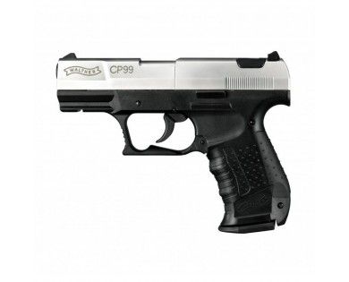Pistolet Umarex Walther CP99 Bicolore CO2 calibre 4.5 mm diabolo 2 Joules 