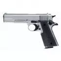 Pistolet à blanc Umarex Colt Government 1911 chrome 9 mm PAK 