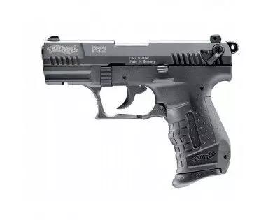 Pistolet à blanc Umarex Walther P22 noir 9 mm PAK 