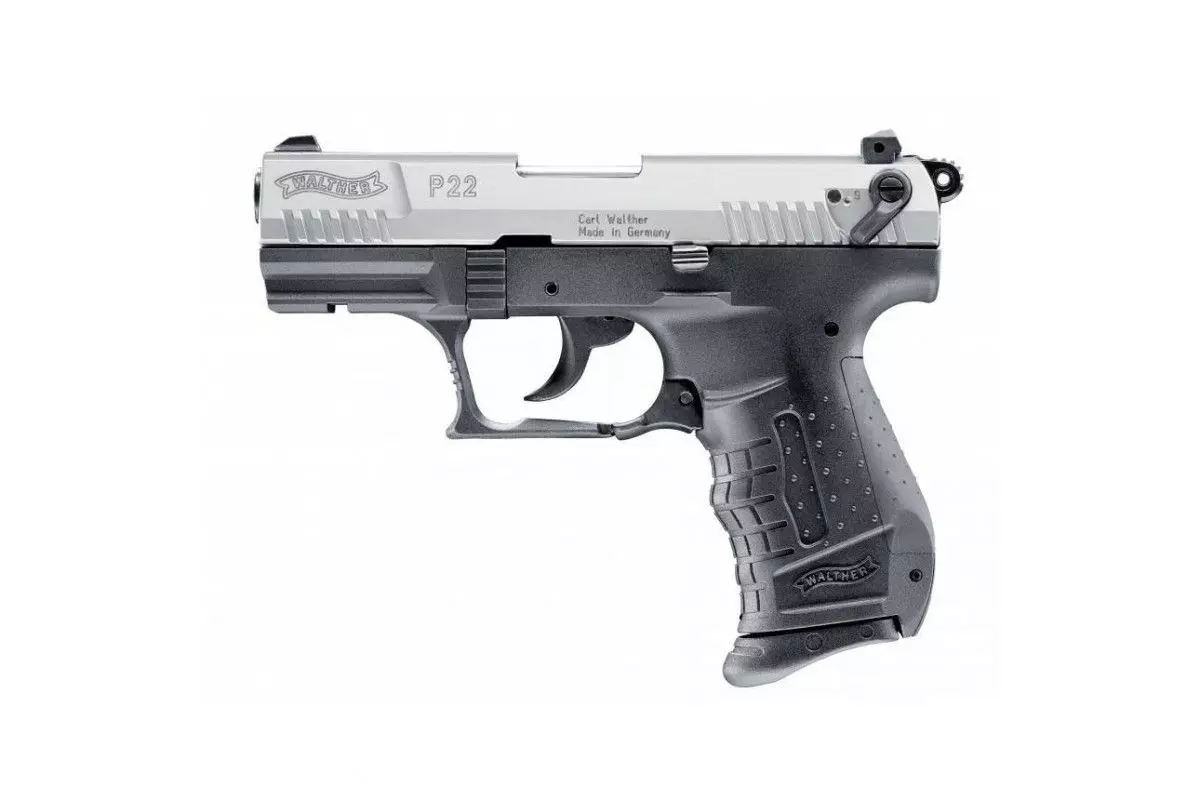 Pistolet à blanc Umarex Walther P22 bicolore 9 mm PAK 