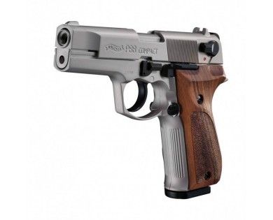Pistolet à blanc Umarex Walther P88 nickel wood 9 mm PAK 