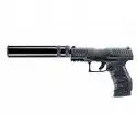 Pistolet à blanc Umarex Walther PPQ M2 Navy noir 9 mm PAK + silencieux 