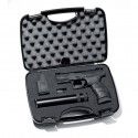 Pistolet à blanc Umarex Walther PPQ M2 Navy noir 9 mm PAK + silencieux 