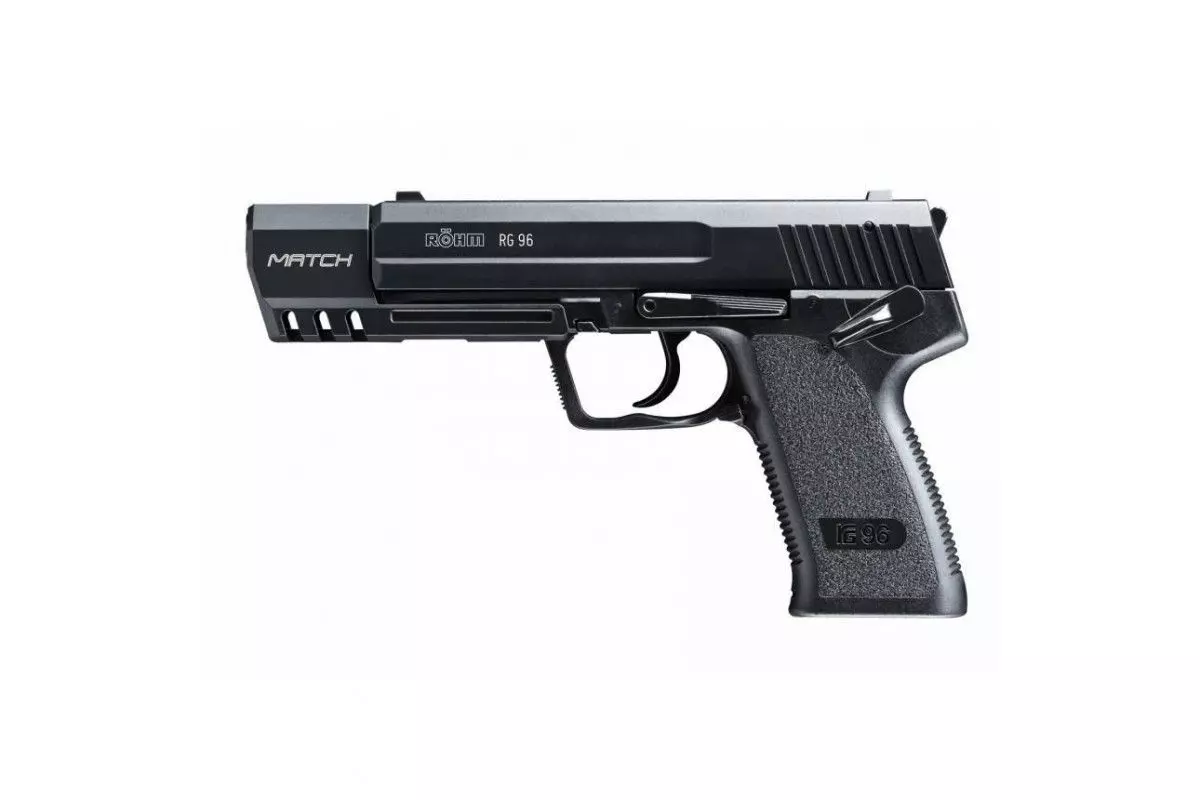 Pistolet à blanc Umarex Rohm RG 96 Match noir 9 mm PAK 