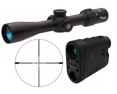Pack Sig Sauer BDX Combo 1 lunette Sierra 3 BDX 4,5-14x44 + télémètre Kilo 1800 BDX 6x22 