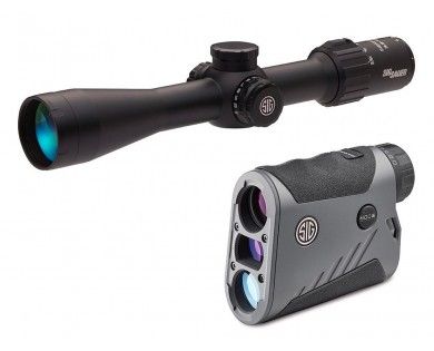 Pack Sig Sauer BDX Combo 1 lunette Sierra 3 BDX 3,5-10x42 + télémètre Kilo 1600 BDX 6x22 