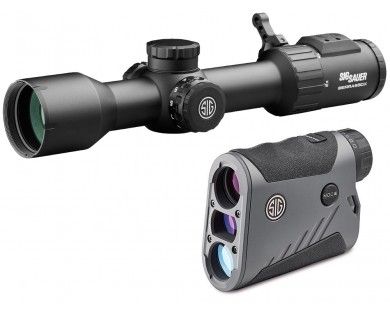 Pack Sig Sauer BDX Combo 1 lunette Sierra 6 BDX 2-12x40 + télémètre Kilo 1600 BDX 6x22 