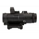 Lunette Sig Sauer Bravo4 4x32 calibre 556/762 0,5 MOA + RomeoZero 3 MOA 