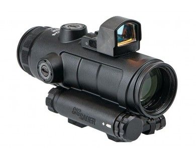 Lunette Sig Sauer Bravo4 4x32 calibre 556/762 0,5 MOA + RomeoZero 3 MOA 