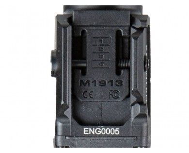Lampe Sig Sauer FOXTROT1X 450 lumens pour rail Picatinny M1913/SIG/Glock 