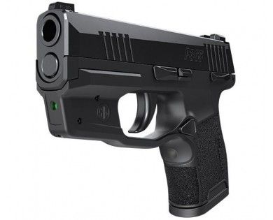 Laser Sig Sauer LIMA365 vert pour SIG P365, P365 SAS, P365X et P365XL 