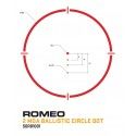 Viseur Sig Sauer ROMEO8H 1x38 red dot 2 MOA montage Picatinny 1.535" 4 réticules 