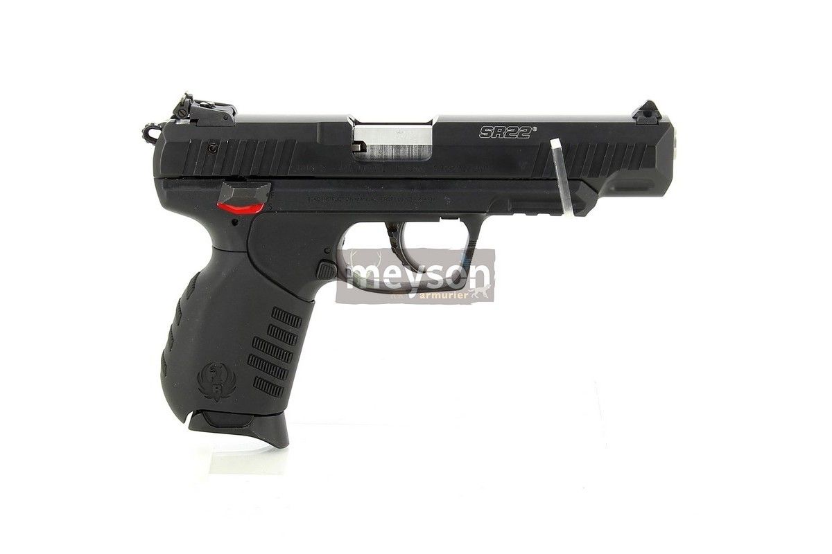 Pistolet Ruger SR22 PB 4.5 pouces calibre 22 LR Pistolet Ruger SR22 PB 4.5 pouces calibre 22 LR