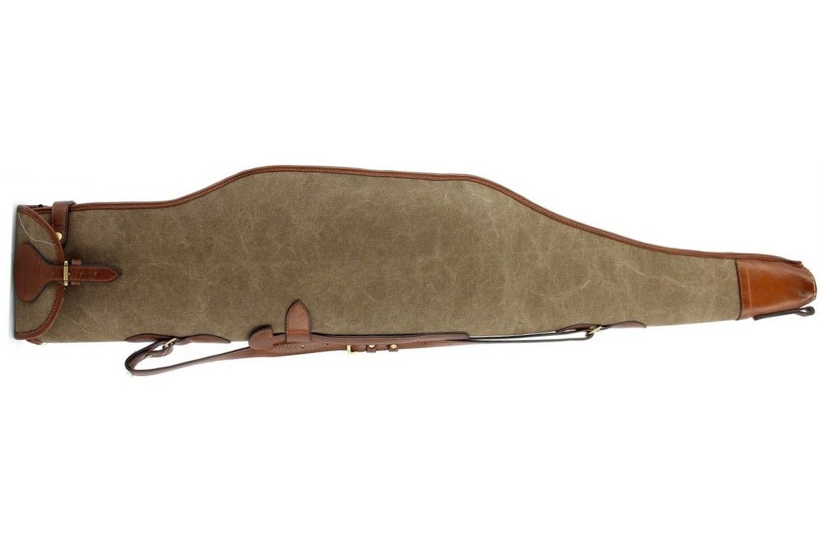 Fourreau a Carabine 130 cm en toile maron Januel Fourreau a Carabine 130 cm en toile maron Januel