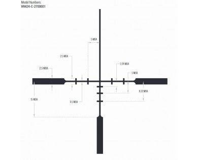 Lunette Trijicon HURON 1-4x24 SFP 