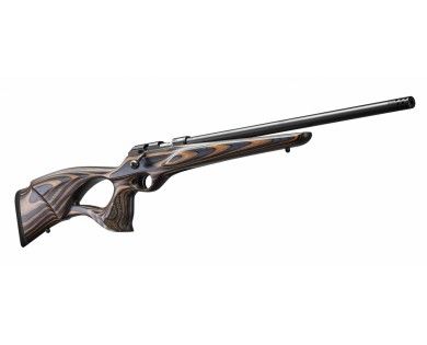 Carabine CZ 457 Thumbhole bois lamellé-collé gris-brun 