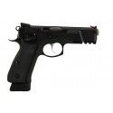 Pistolet CZ 75 SP 01 SHADOW cal 9x19 Fileté avec silencieux A-tec PMM-6 