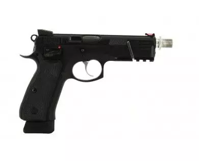 Pistolet CZ 75 SP 01 SHADOW cal 9x19 Fileté avec silencieux A-tec PMM-6 