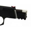 Pistolet CZ 75 SP 01 SHADOW cal 9x19 Fileté avec silencieux A-tec PMM-6 