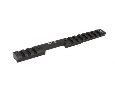 Rail Picatinny CZ noir 25 MOA alu pour CZ 455 