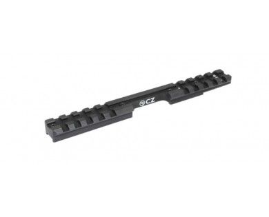 Rail Picatinny CZ noir 25 MOA alu pour CZ 457 