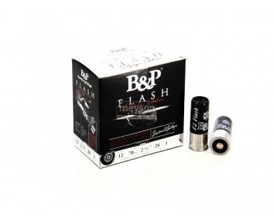 1 Boîte de 25 cartouches Trap B&P F2 Flash 28g - 7.5 