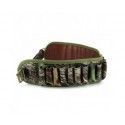 Cartouchière de chasse camo tissu 20 tubes calibre 12 