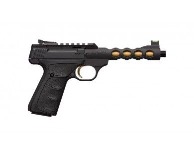 Pistolet Browning Buckmark Vision Black Gold UFX fileté 1/2x28 calibre 22LR 