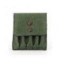 Pochette à balles cuir 5 tubes 