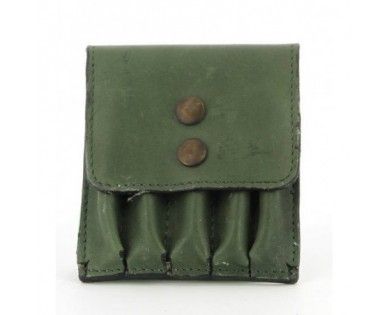 Pochette à balles cuir 5 tubes 
