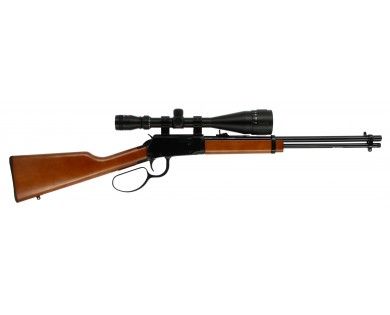 ROSSI RIO BRAVO Bois calibre 22LR 10 coups Canon 46 cm + Lunette 6-24x50 