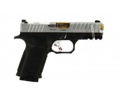 PISTOLET BUL AXE COMPACT TOMAHAWK SILVER OPTIC READY CALIBRE 9x19 
