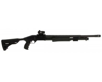 Fusil a pompe Taurus ST-12 Tactical canon de 61 cm 4+1 coups + Viseur Point rouge et Cartouches 