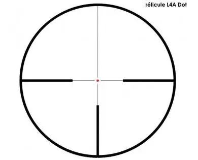 Lunette Hawke Vantage IR 3-9x40 réticule L4A Dot 