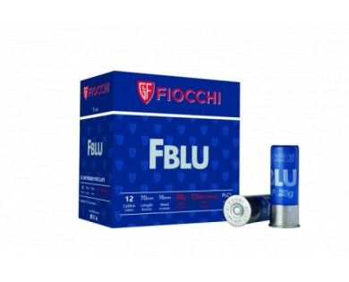 1 Boîte de 25 cartouches FIOCCHI FBLU cal. 12/70 28G 