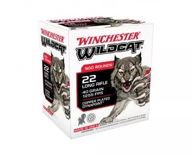 Winchester 22LR WILDCAT 40GR DYNAPOINT X 500 