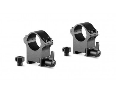 Colliers Hawke Professional 25,4 mm amovibles acier pour rail Weaver 