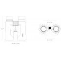 Jumelles Hawke Vantage 10x42 vertes 