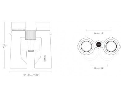 Jumelles Hawke Vantage 10x42 vertes 