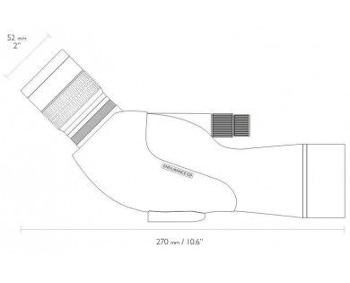 Longue-vue Hawke Endurance ED 13-39x50 coudée 