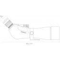 Longue-vue Hawke Endurance ED 25-75x85 coudée 