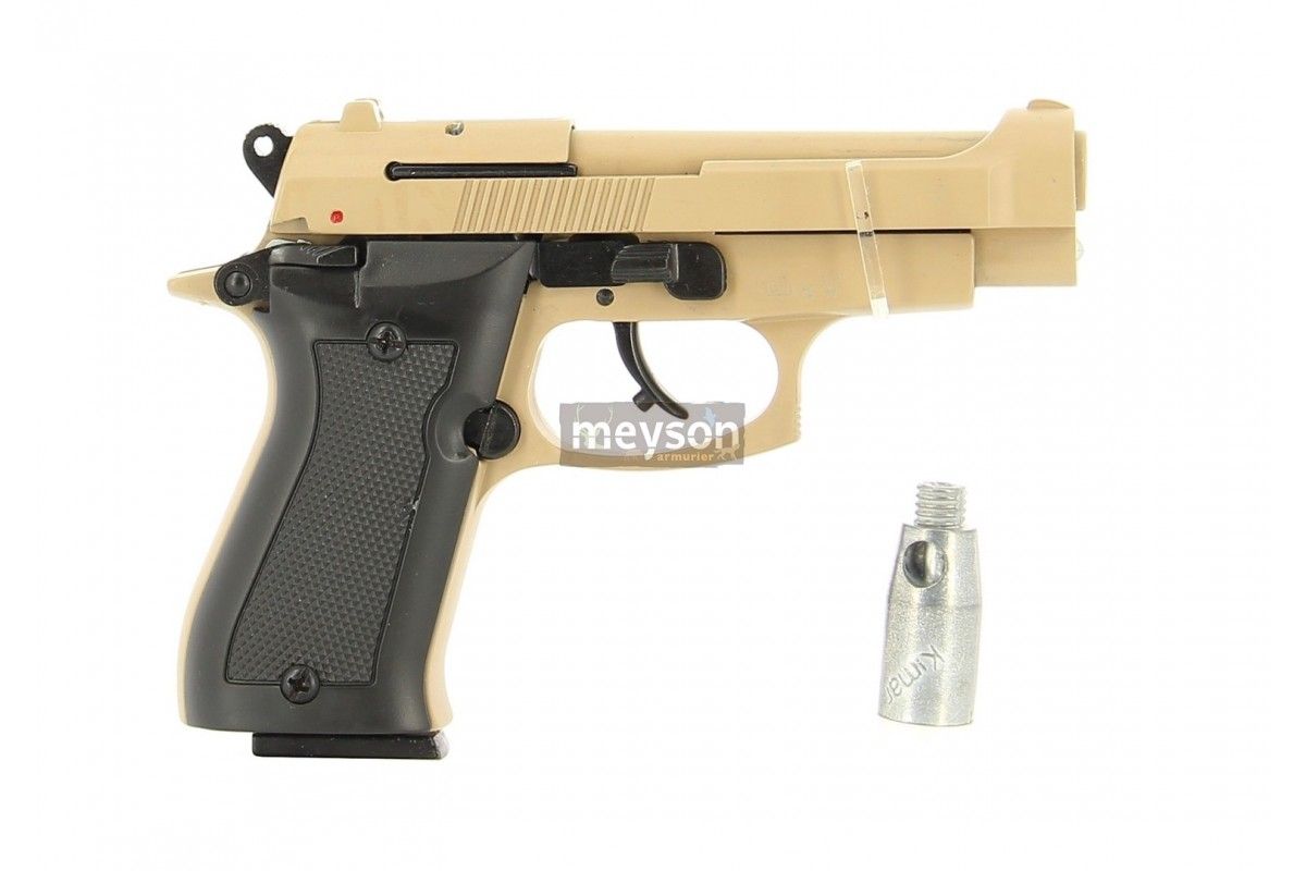 Pistolet à Blanc Kimar 85 auto 9mm PA TAN Pistolet à Blanc Kimar 85 auto 9mm PA TAN
