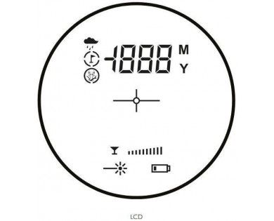 Télémètre laser Hawke 800YD 6x25 