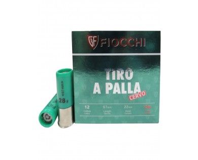 Balles calibre 12/67 Fiocchi 28 grammes 