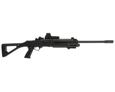 Fusil à pompe Fabarm STF 12 Pistolgrip Canon de 61 cm + Point rouge RTI + Porte cartouches et une boite de Winchester Slug 
