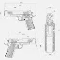 Pistolet Bul Armory 1911 Government Cal. 45ACP Canon 5" 