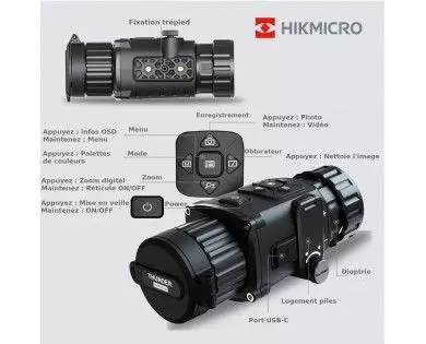 Module thermique clip-on HIKMICRO Thunder Pro TQ35C 1x35 