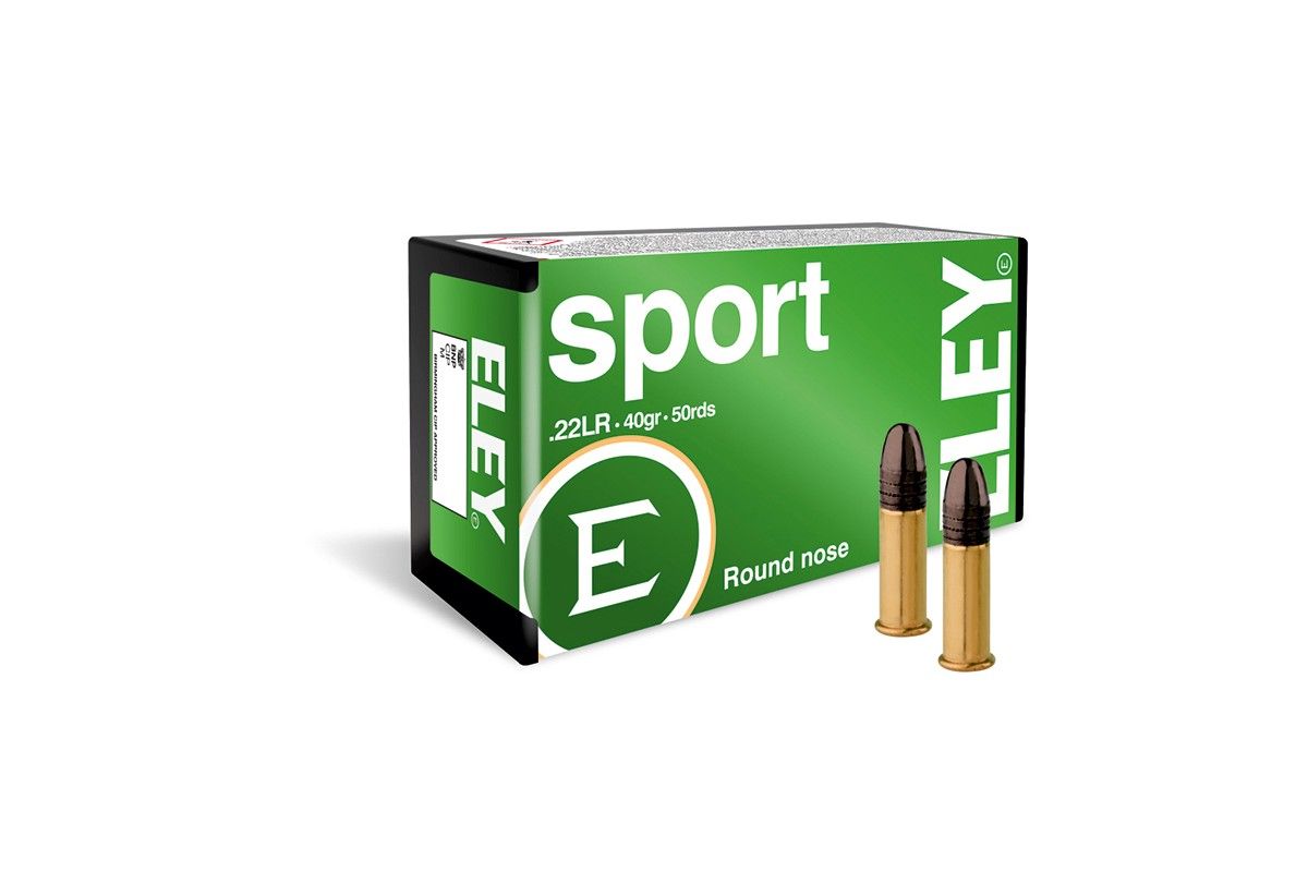 Munitions 22LR ELEY SPORT 40 grains Munitions 22LR ELEY SPORT 40 grains